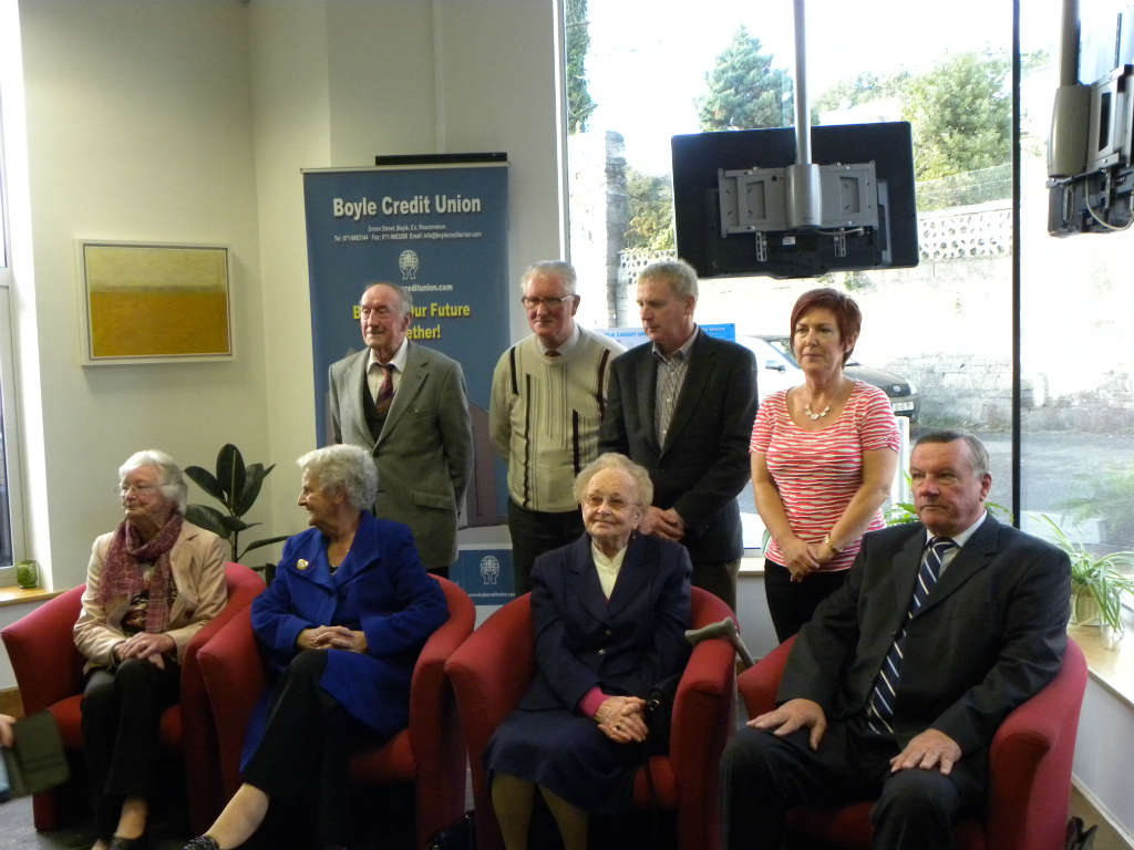 Plaque unveiled in Credit Union Boyle Today Your News, Your Town