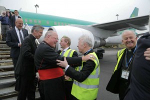 Now York Pilgrimage Flight Landing In Knock