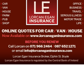 Lorcan Egan Insurance Broker, Boyle