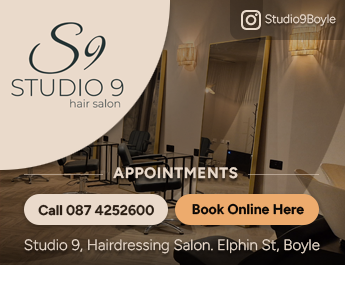 Studio 9, Hairdressing Salon, Boyle