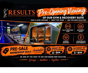 Results Health Fitness & Rehabilitation Centre, Boyle